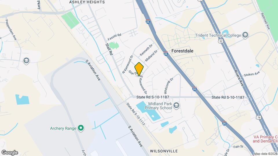 6957 S Kenwood Dr Mapa y Detalles de la Ubicación