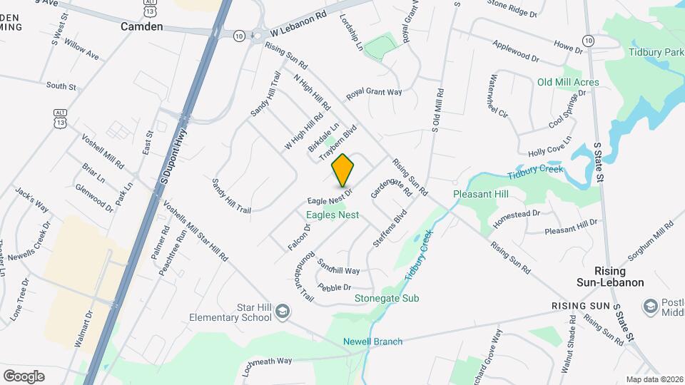 200 Eagle Crest Dr Map and Location Details