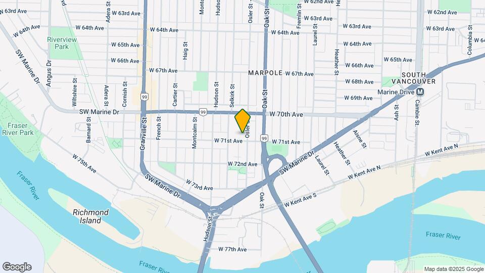 8685 Osler St Map and Location Details