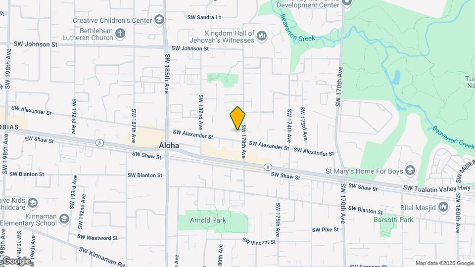 3425 SW 178th Ave Map and Location Details