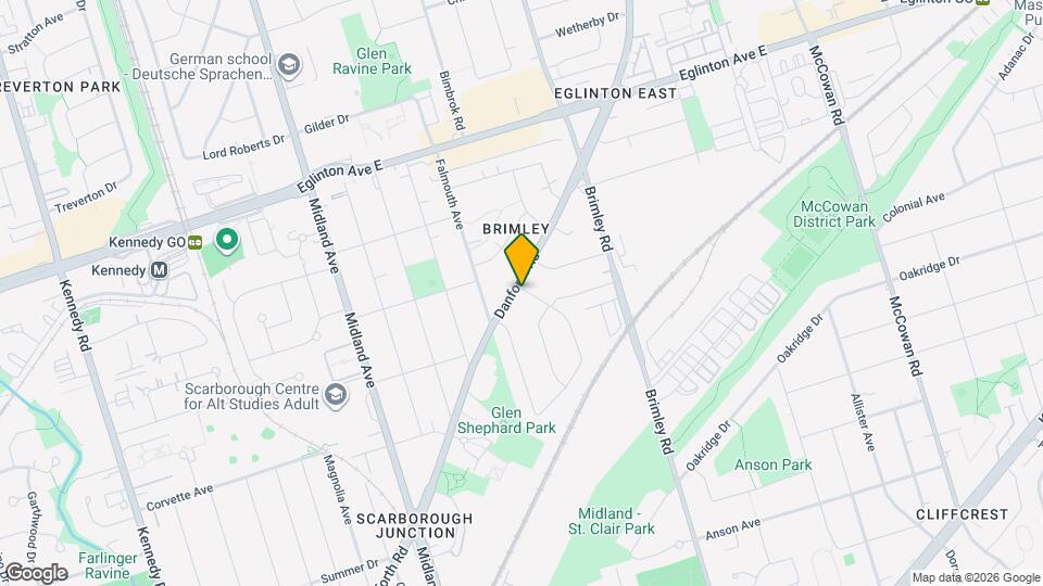 979 Danforth Rd Map and Location Details