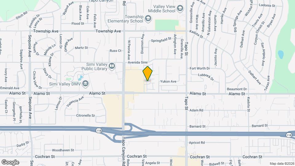 2930 Esperanza Way Map and Location Details