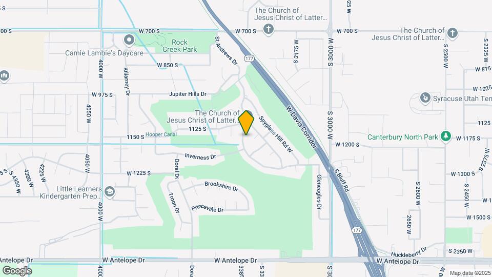 1157 St Andrews Dr Map and Location Details
