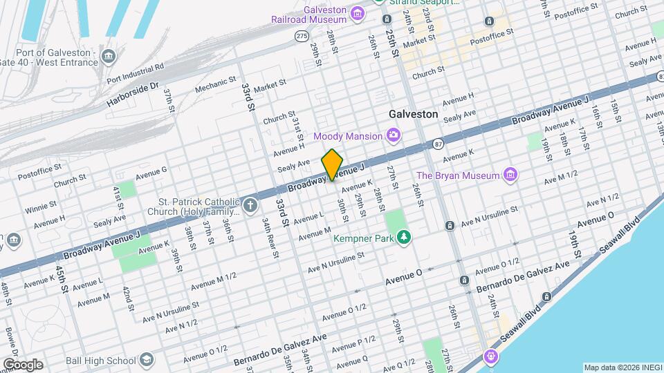 1015 30th St Map and Location Details