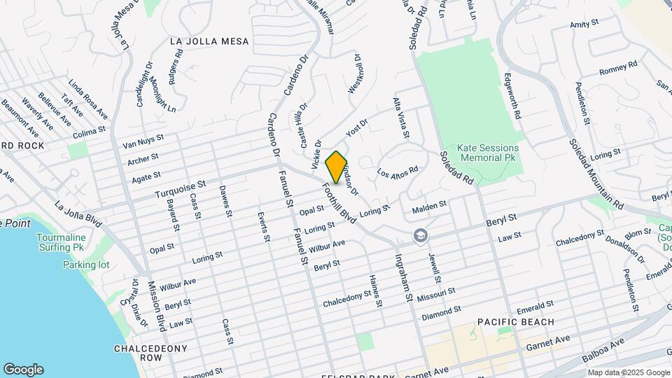 5081 Foothill Blvd, Unit ADU Map and Location Details