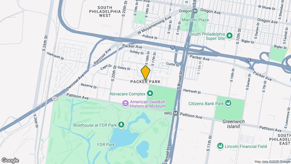1715 Hartranft St Map and Location Details