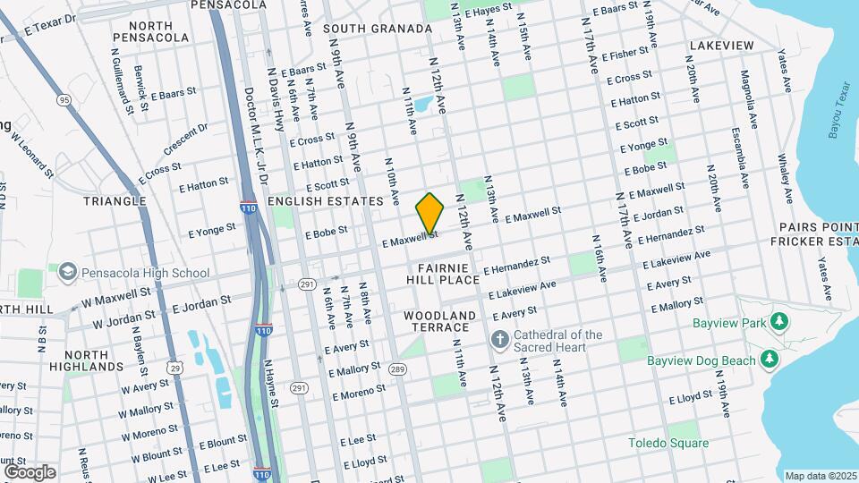 1039 E Maxwell St Map and Location Details