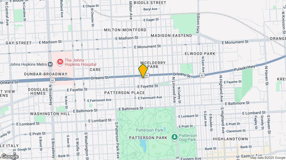 220 N Luzerne Ave Map and Location Details
