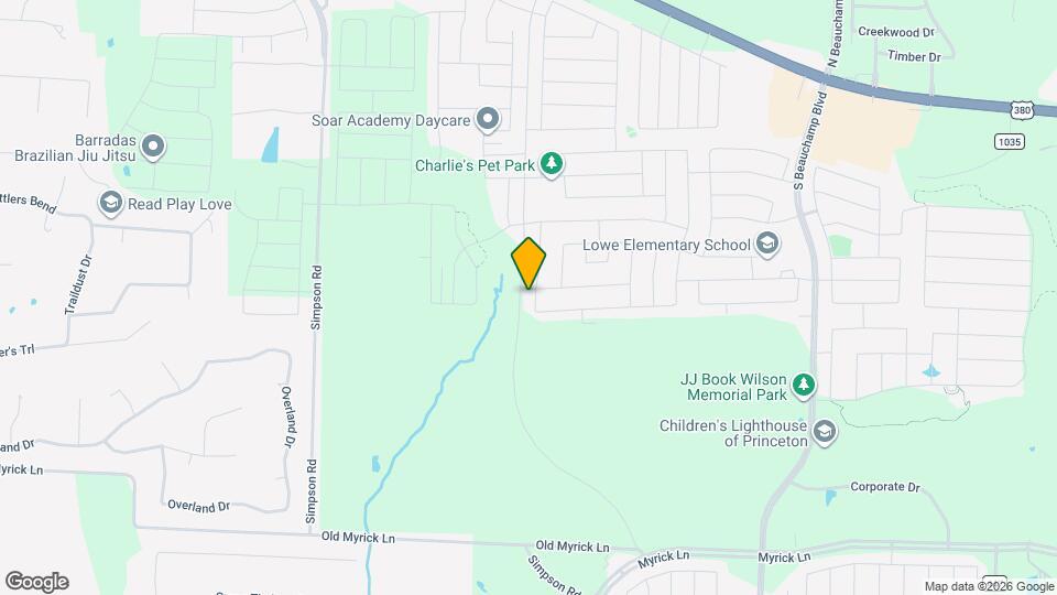 530 Poplar St Map and Location Details