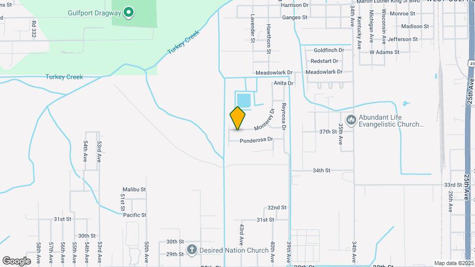 3939 Monterey Dr Map and Location Details