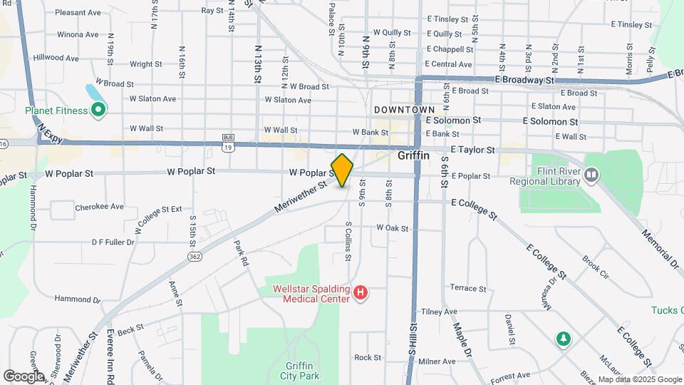 331 W College St Map and Location Details