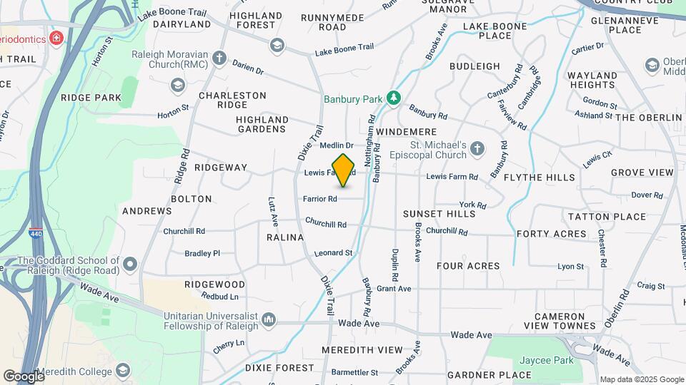 3020 Farrior Rd Map and Location Details