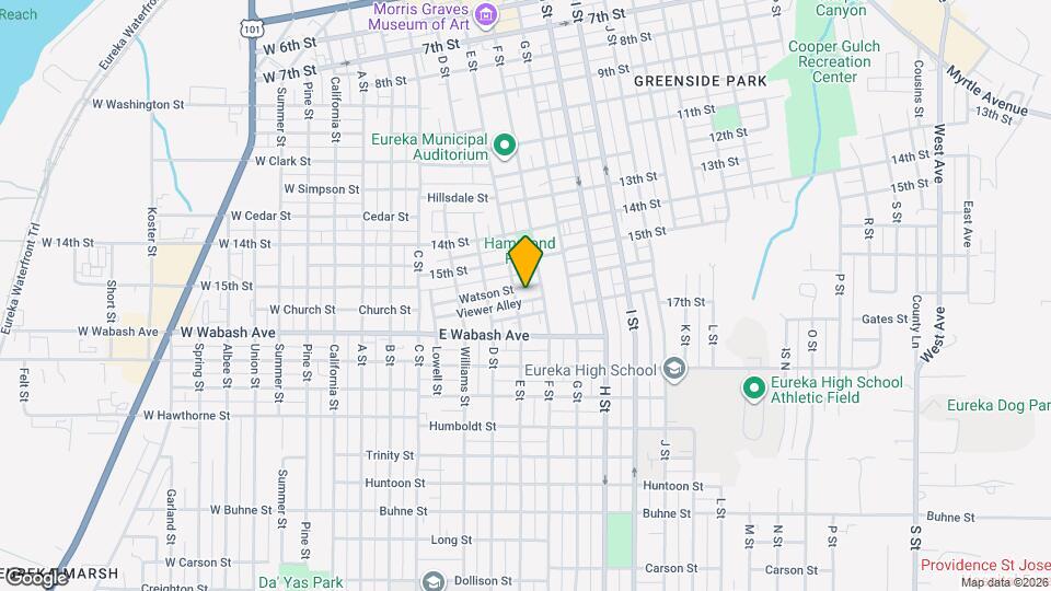 414 Watson St Mapa y Detalles de la Ubicación