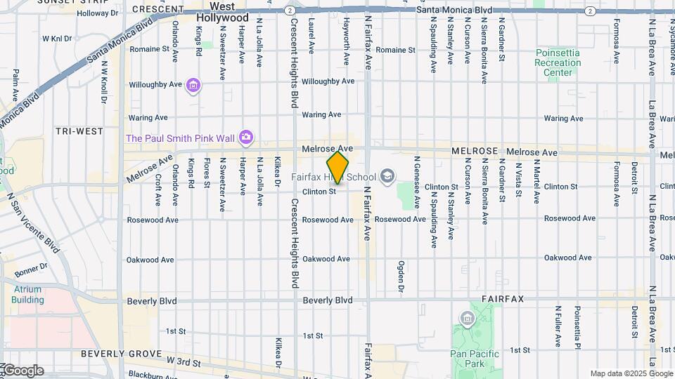 7967 Clinton St Map and Location Details