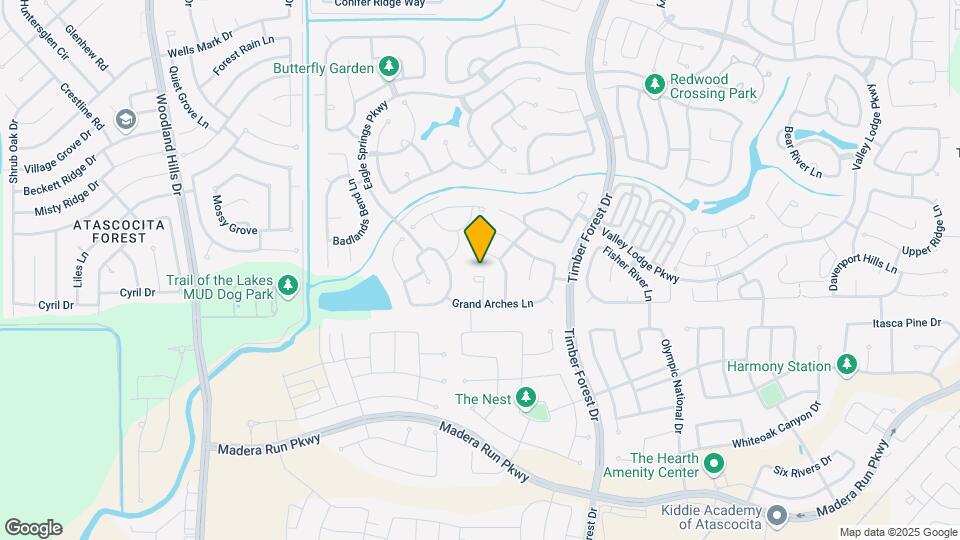 17106 Tupelo Garden Cir Mapa y Detalles de la Ubicación
