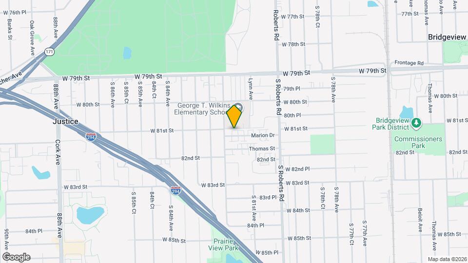 8130 Marion Dr Mapa y Detalles de la Ubicación