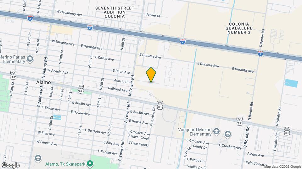 421 E Acacia Ave, Unit 2 Mapa y Detalles de la Ubicación