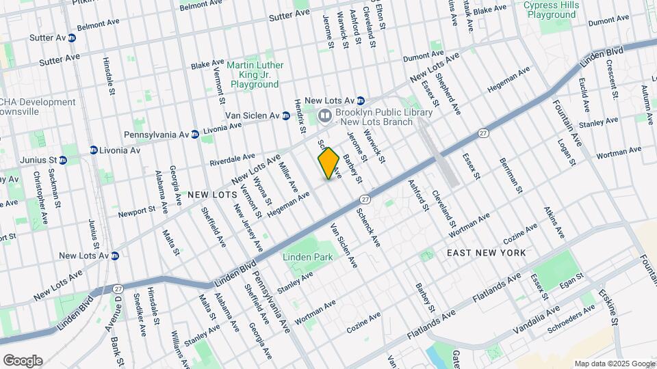 775 Hendrix St-Unit -TOP FLOOR Map and Location Details