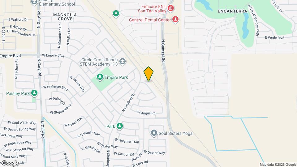 35551 N Danish Red Trail Map and Location Details