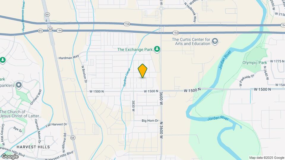 1630 N 3740 W Map and Location Details