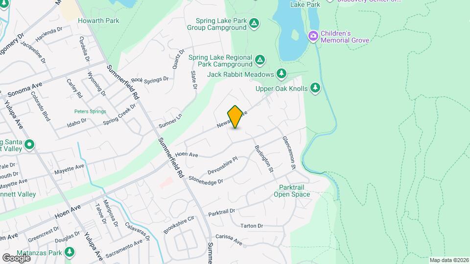 5100 Newanga Ave Map and Location Details