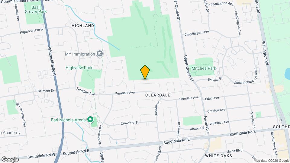 66 Vincent Crescent Map and Location Details