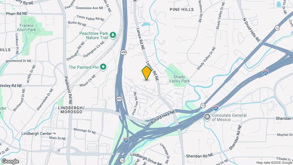 2303 Pine Heights Dr NE Map and Location Details