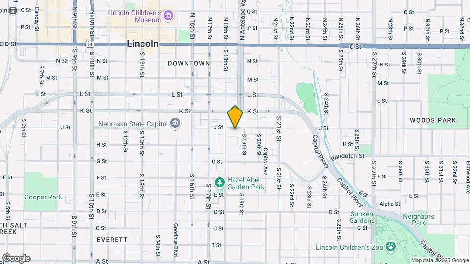 1831 J St Map and Location Details