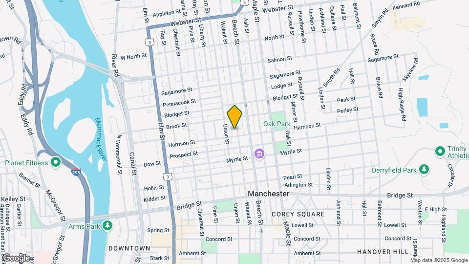 196 Walnut St Mapa y Detalles de la Ubicación