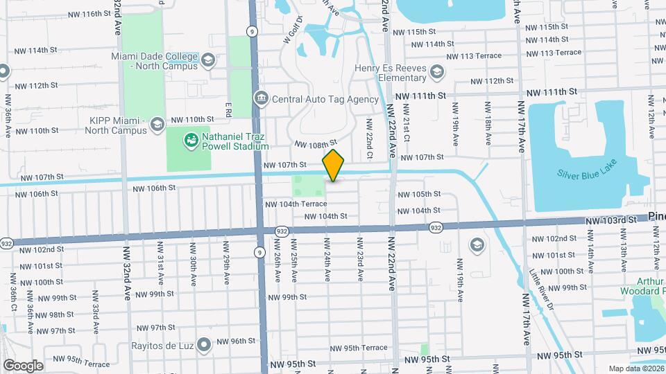 2399 NW 105th St Map and Location Details