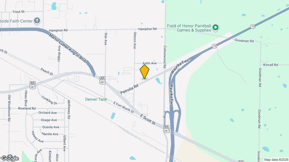 1904 Central E Fwy Map and Location Details