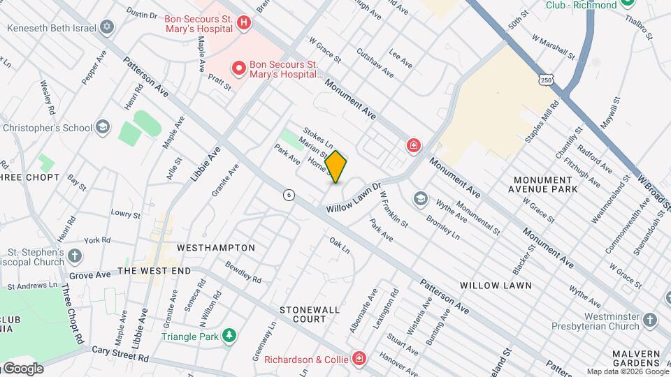 1004 Baywood Ct Map and Location Details