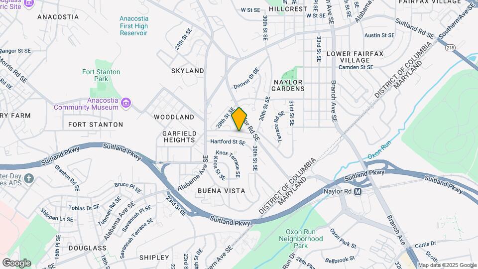 2841 Gainesville St SE Map and Location Details