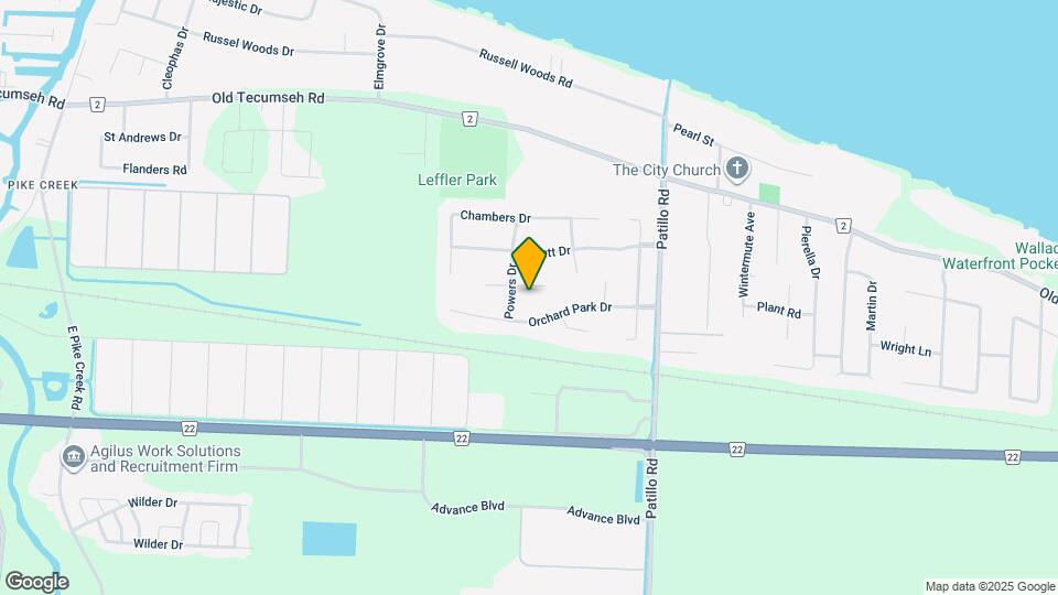 443 Leffler Dr Map and Location Details