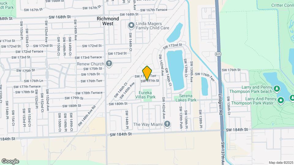 14288 SW 177th St Map and Location Details