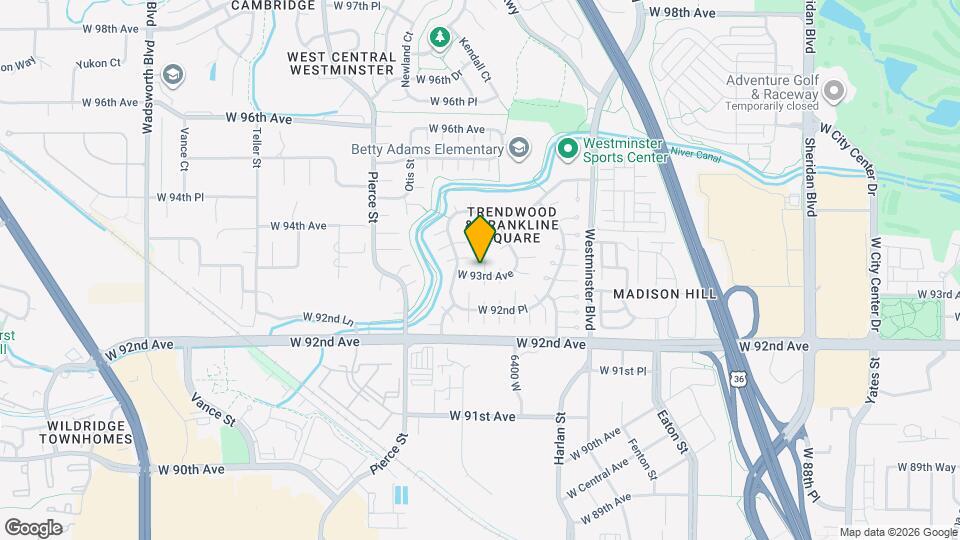 6327 W 93rd Ave Map and Location Details