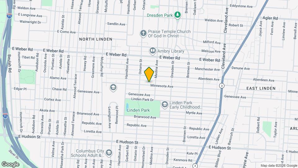 1354 Minnesota Ave Map and Location Details
