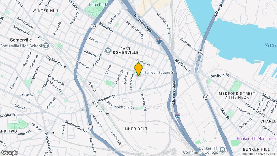33 Pinckney St, Unit 3 Map and Location Details