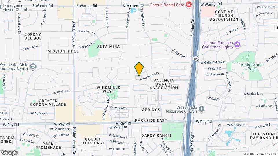 3470 W Ironwood Dr, Unit 6842-101 Mapa y Detalles de la Ubicación