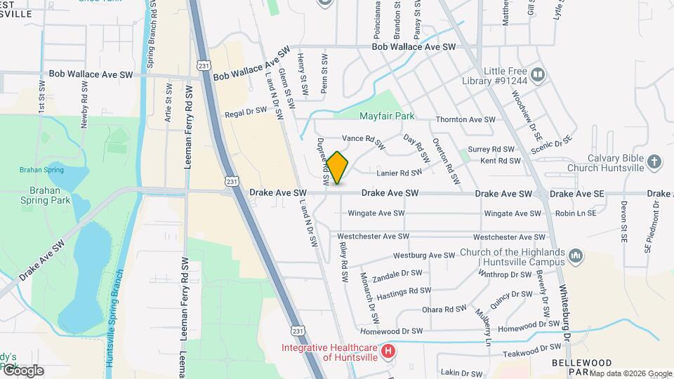 326 Drake Ave SW Map and Location Details