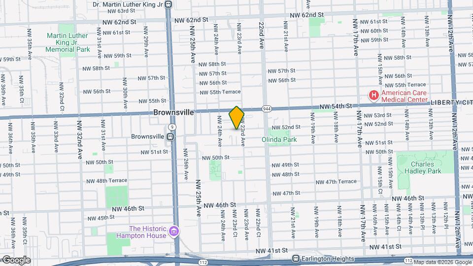 2320 NW 52nd St Map and Location Details