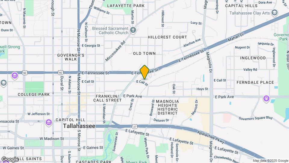 640 E Call St Map and Location Details