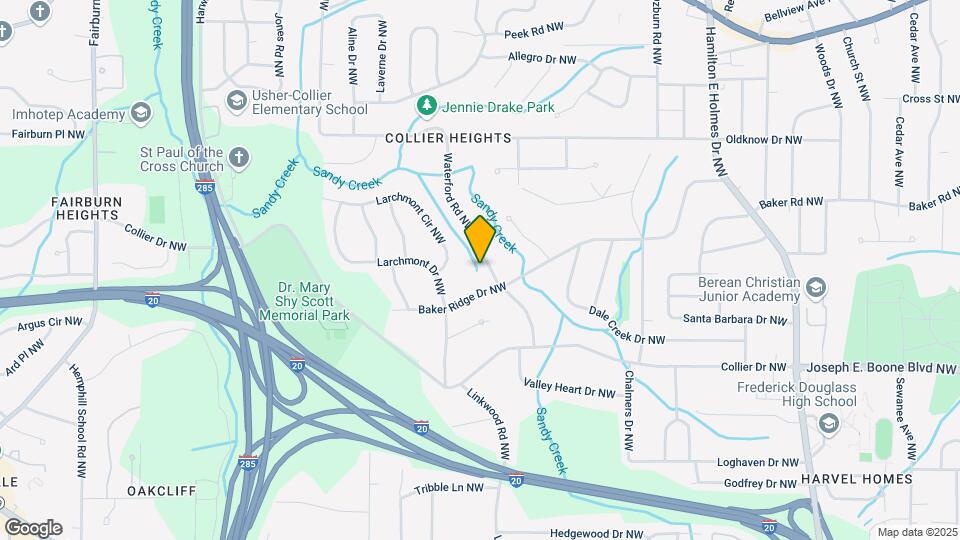 446 Waterford Rd NW Map and Location Details