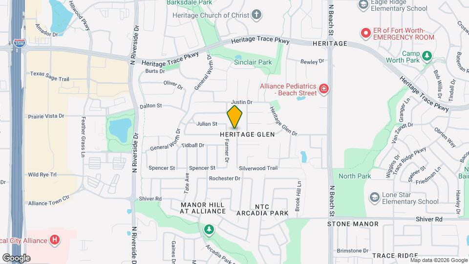 9301 Goldenview Dr Map and Location Details