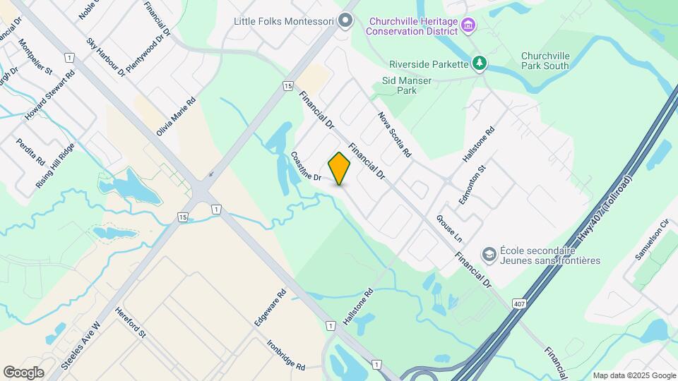 100 Coastline Dr Map and Location Details