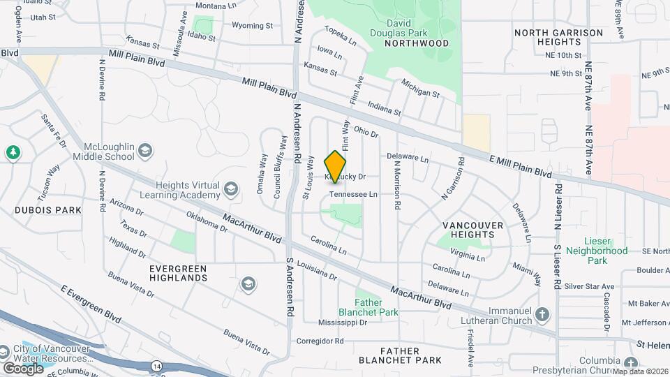 7006 Tennessee Ln Map and Location Details