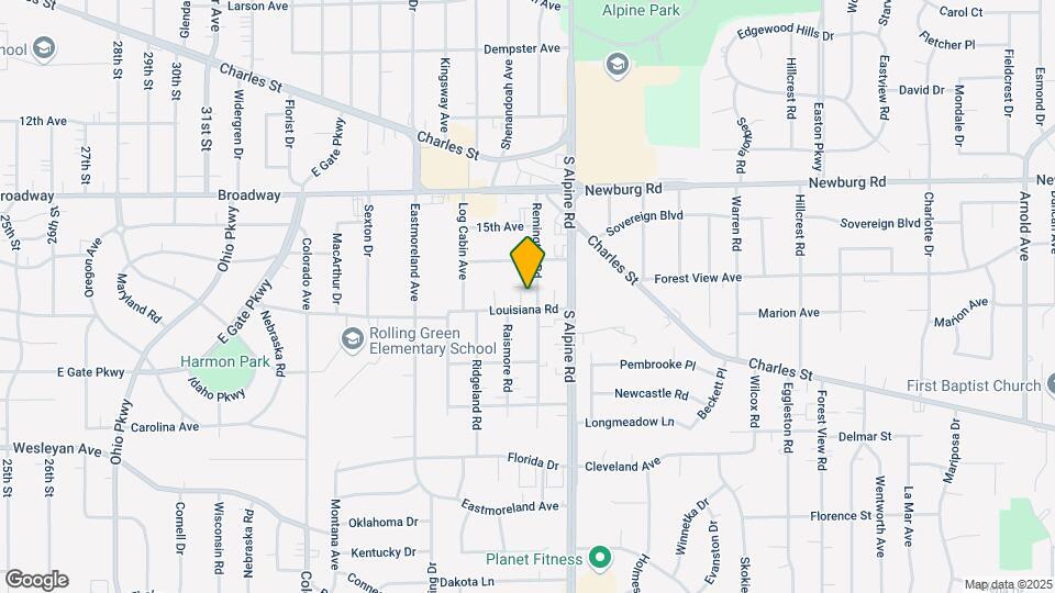 1727 Remington Rd Mapa y Detalles de la Ubicación