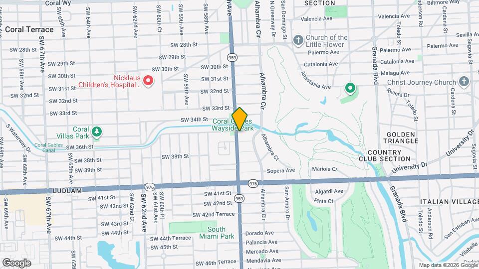 1550 Taragona Dr Map and Location Details