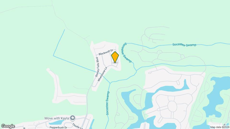 2525 Whetstone Ln Map and Location Details