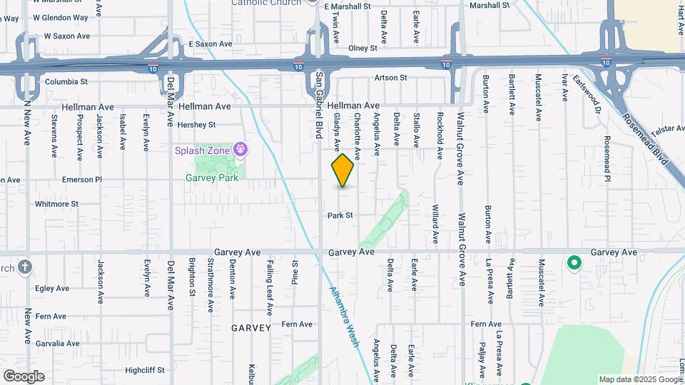3142 Gladys Ave Map and Location Details
